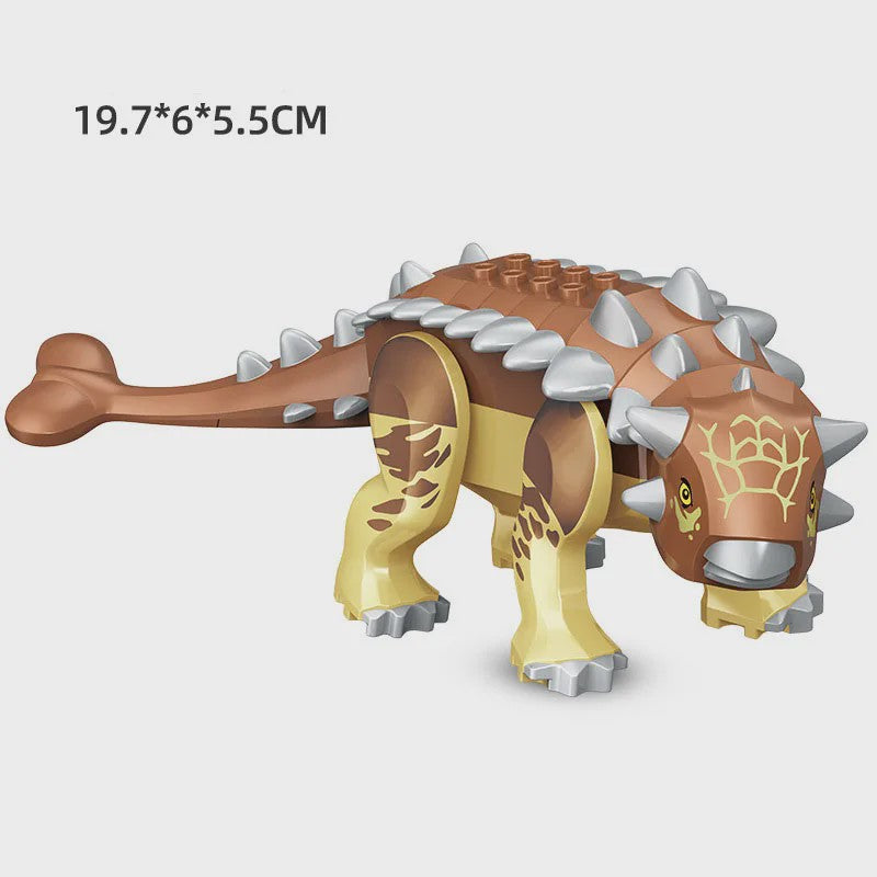 Grote Dinosaurus Bouwstenen Set - T-Rex, Velociraptor & Meer - Speelgoed voor Kinderen