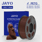 JAYO PETG 3D Printer Filament - 1.75mm Clear, 1.1kg, Hoge Taaiheid, Net Gewikkeld