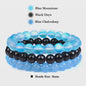 Set van 3 Natuursteen Armbanden: Rozenkwarts, Obsidiaan & Tijgeroog