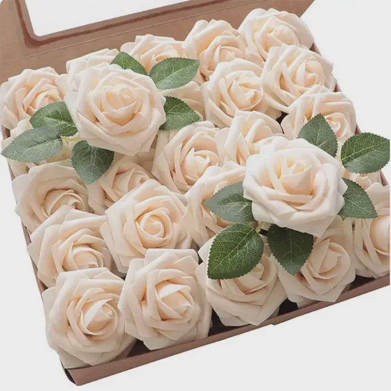 Kunst Rozen Foam - Set van 10 tot 100 Stuks - Decoratie Bruiloft, Feest & Cadeau