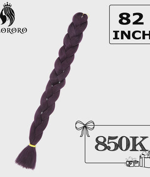 Alororo Jumbo Braids Haarverlenging - 82 Inch Synthetisch Hittebestendig Vlecht Haar