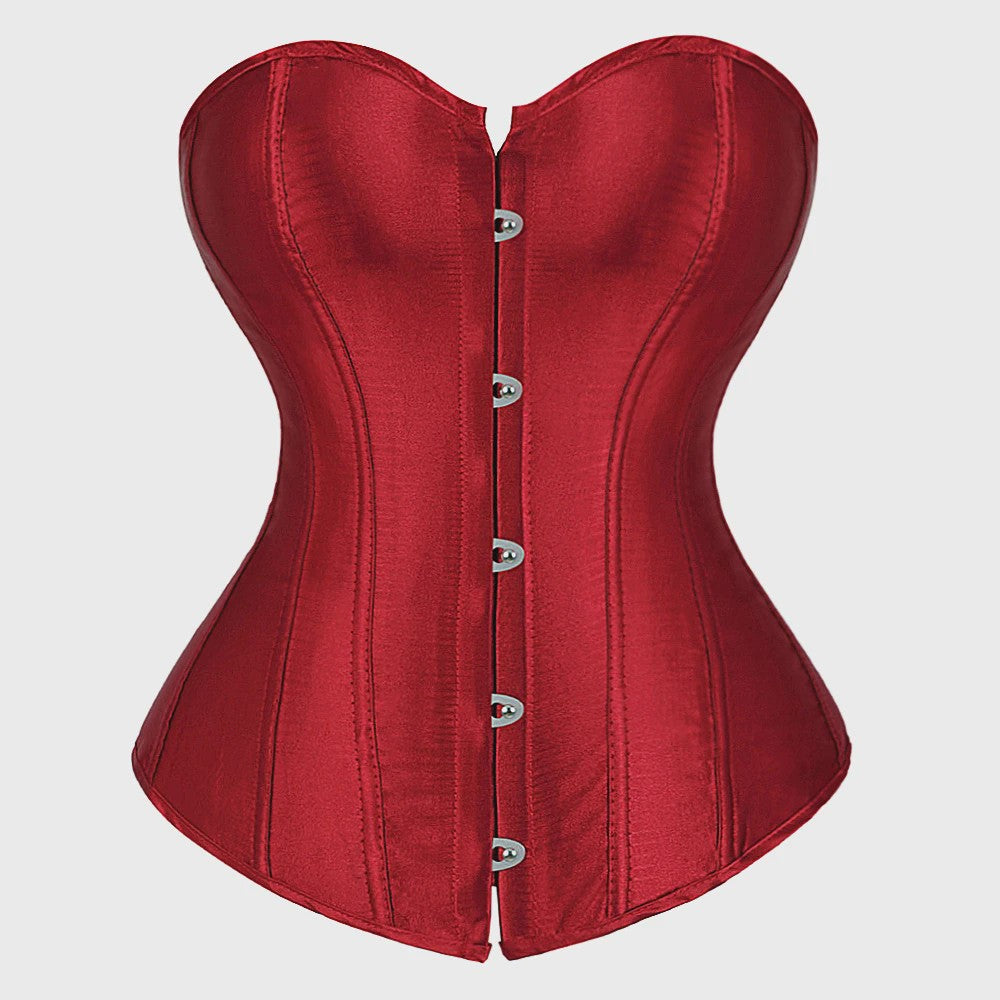 Victoriaans Corset Bustier met Vetersluiting - Plus Size & Vintage Stijl