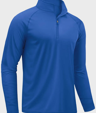 TACVASEN Heren UV Bescherming T-shirt Lange Mouw - UPF50+ Sneldrogend