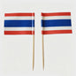 100 Stuks Ierse Vlag Prikkers - Mini Vlaggetjes voor Cupcakes, Hapjes en Cocktails