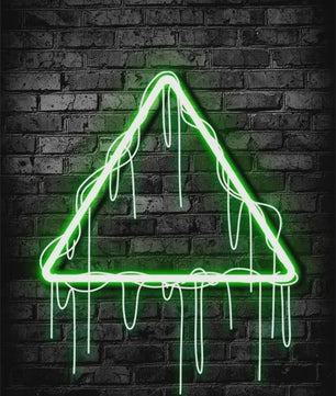 Gaming Neon Canvas Poster: Eat Sleep Game Repeat - Decoratie voor Gamer Kamer