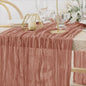 Luxe Kaasdoek Tafel Runner - Vintage Stijl voor Bruiloften & Feesten