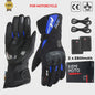 KEMIMOTO Verwarmde Motorhandschoenen - Waterdicht, Oplaadbaar & Warm voor de Winter