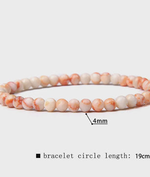 Natuursteen Armband met Kwarts, Kattenoog, Jades & Aquamarijn Kralen - Stretch Bangle voor Dames & Heren