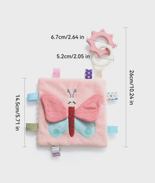 Montessori Stoffen Tissue Box Speelgoed - Educatief Sensorisch Speelgoed voor Baby's met Vinger Oefening
