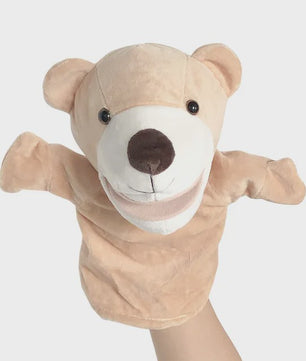 Zachte Pluche Handpoppen - Educatief Speelgoed voor Baby's en Kinderen (Diverse Dieren)