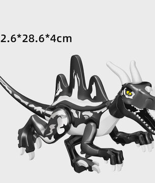 Grote Bouwblok Dinosaurus Speelgoed - Indominus Rex & Tyrannosaurus Rex Modellen