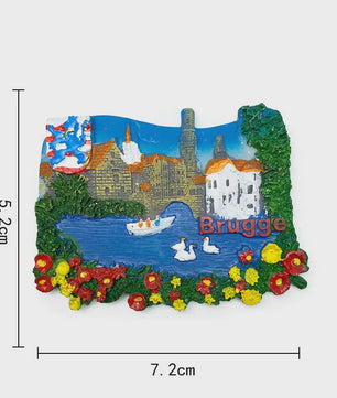 België Koelkastmagneet - Souvenir & Decoratie voor de Keuken