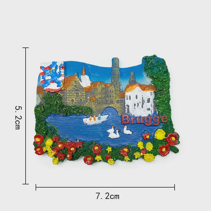 België Koelkastmagneet - Souvenir & Decoratie voor de Keuken