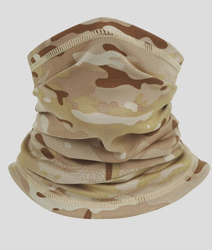 Veelzijdige Camouflage Nekwarmer & Buff - Ademend & UV Beschermend voor Outdoor Sport