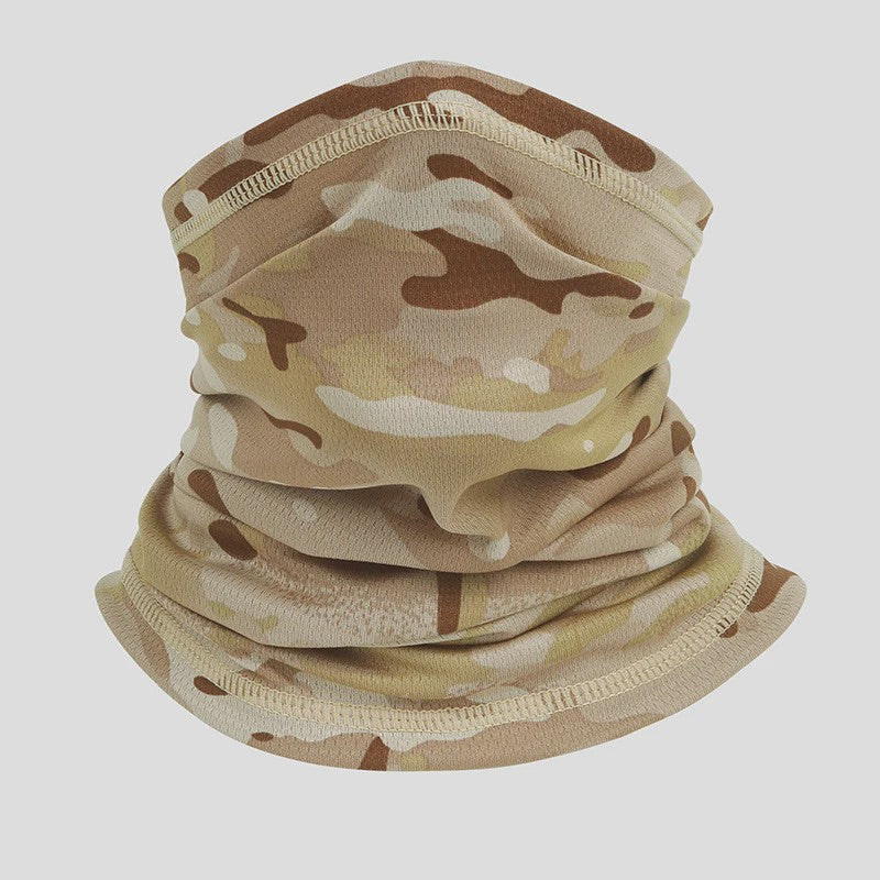 Veelzijdige Camouflage Nekwarmer & Buff - Ademend & UV Beschermend voor Outdoor Sport