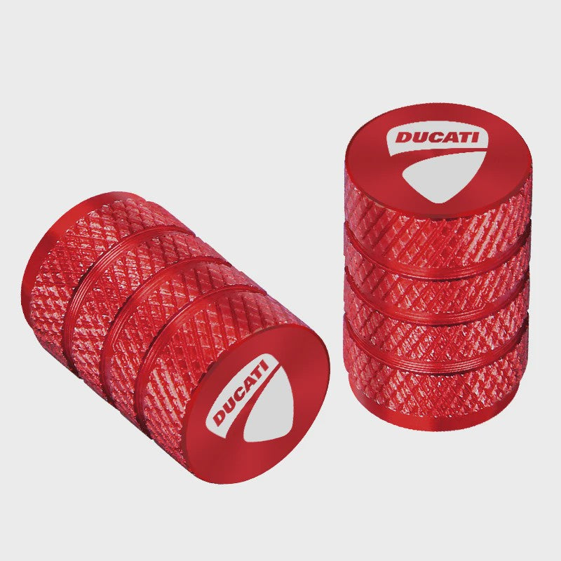 Aluminium Ventieldopjes Set voor Ducati Motorfietsen - Diverse Kleuren