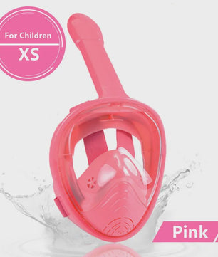 Full Face Duikmasker met Anti-Fog - Snorkelen & Duiken voor Volwassenen & Kinderen