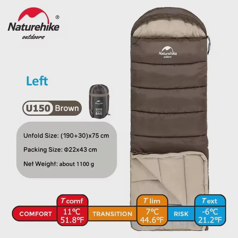 Naturehike Ultralichte 4-Seizoenen Slaapzak - Waterdicht & Comfortabel voor Outdoor Avonturen