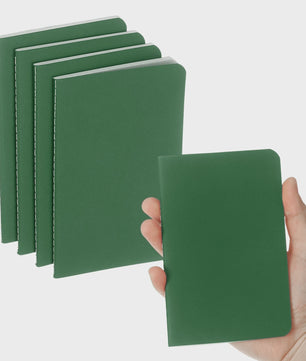 Set van 4/6 Mini A6 Notitieboekjes - Kraft Paper, Gelinieerd, Draagbaar Memo Pad