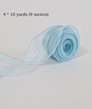 Luxe Chiffon & Organza Lint - Perfect voor Knutselen, Cadeauverpakking & Bruiloftsdecoratie