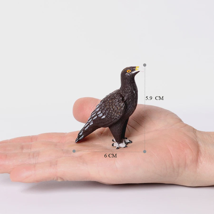 Realistische Roofvogel Figuren Set: Adelaar, Gier & Secretarisvogel - Educatief Speelgoed