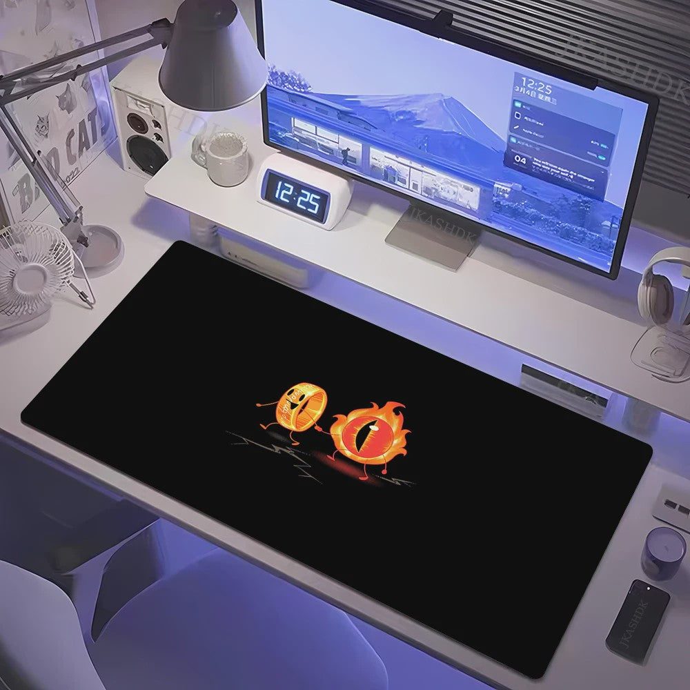 Grote Gaming Muismat XL - Lotrs Film Thema Deskmat voor PC & Bureau
