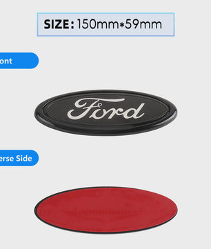 Ford Embleem Stickers - Set van 8 Stuks - Hood, Bonnet & Trunk - Universeel