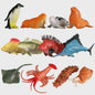 Plastic Dieren Speelgoed Collectie: Zee, Land & Insecten Miniatuur Set voor Kinderen