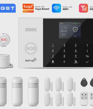 Slimme Alarmset met WiFi, GSM & Tuya Compatibiliteit - Inclusief Deursensor