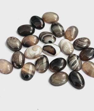 10x Kristal Cabochons Ovaal 13x18mm - Natuurlijke Helende Stenen voor Sieraden Maken