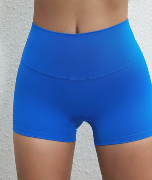 Hoge Taille Compressie Sportshorts voor Dames - Squat Proof & Zacht