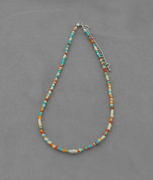 Kleurrijke Kralen Choker Ketting - Handgemaakt Bohemia Stijl