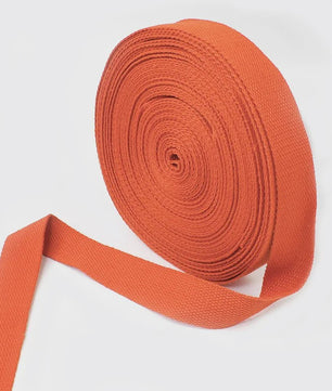 4 Meter Katoenen Band - 1.3mm Dikke Webbing voor Tassen, Riemen & DIY Projecten (20-50mm Breed)