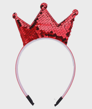 Crown Headband Sequins Hair Bands Women Girls Hair Accessories for Birthday Party Favors Hair Decoration Supplies
