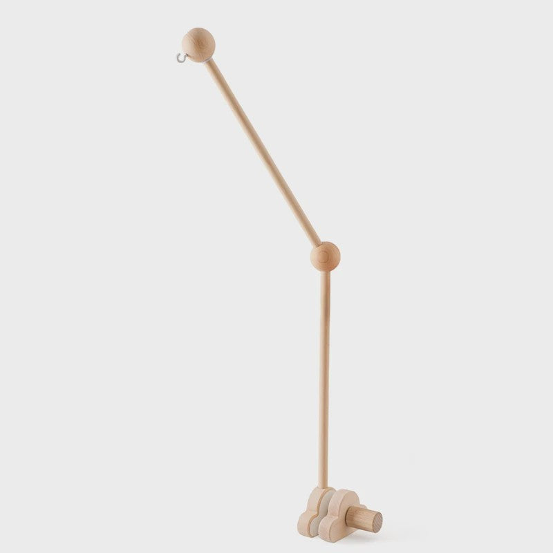 Houten Muziekdoosje Baby Mobiel - Draaiend & Kalmerende Melodieën voor de Babykamer