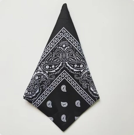 Klassieke Katoenen Bandana 55x55cm - Paisley Print Hoofdband voor Dames & Heren
