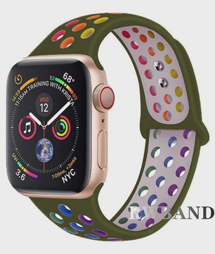Ademende Sportband voor Apple Watch (38-49mm) - Comfortabele Vervangingsband