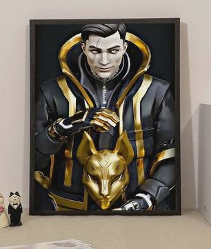 Fortnite Game Poster - Decoratieve Muurkunst voor Fans
