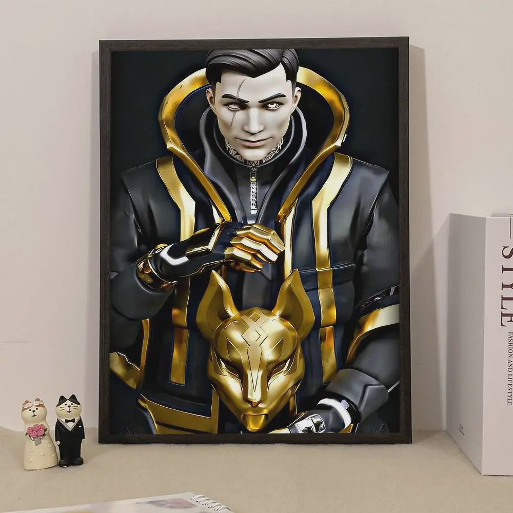 Fortnite Game Poster - Decoratieve Muurkunst voor Fans