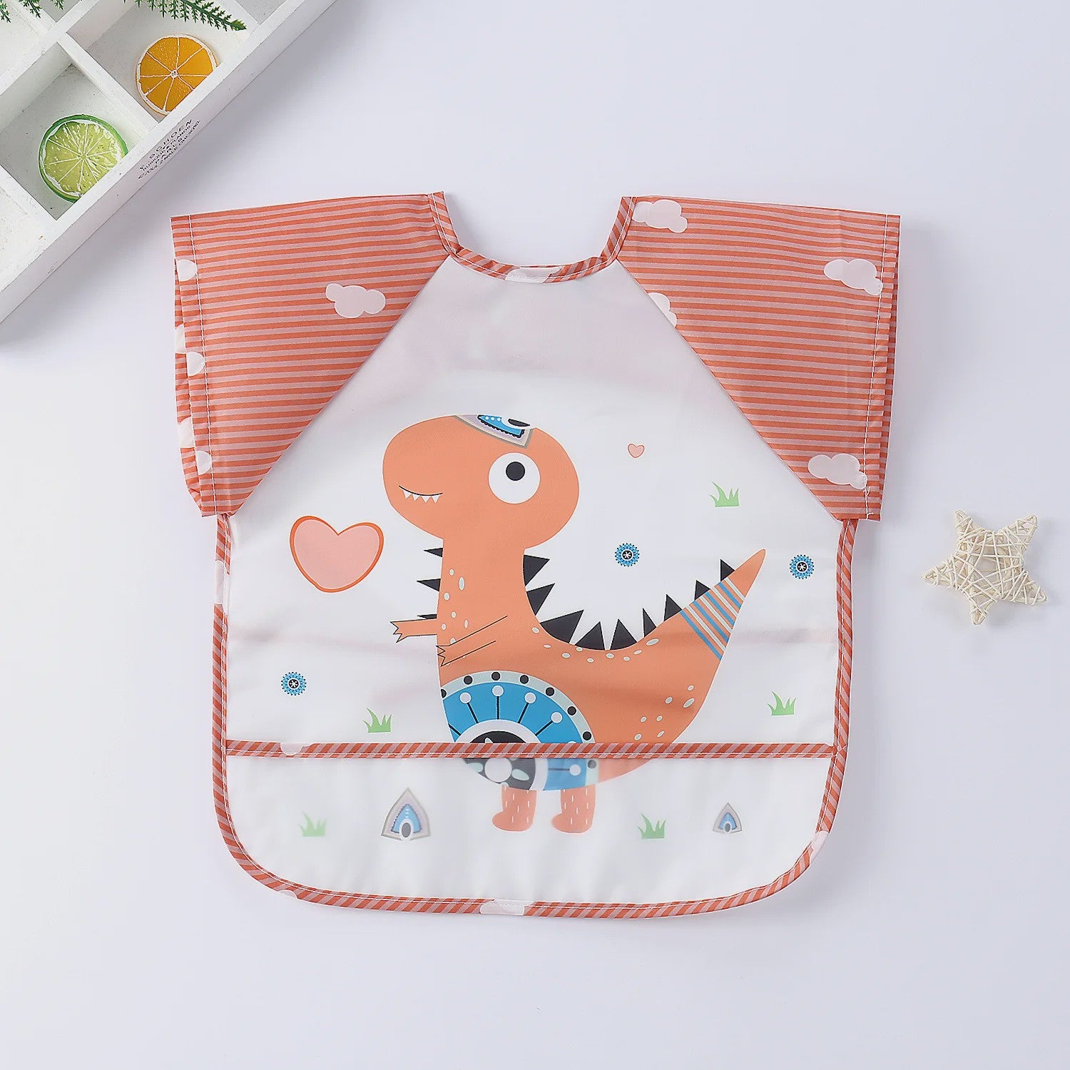 Waterdichte Slab met Lange Mouwen voor Baby's en Kinderen - EVA Materiaal