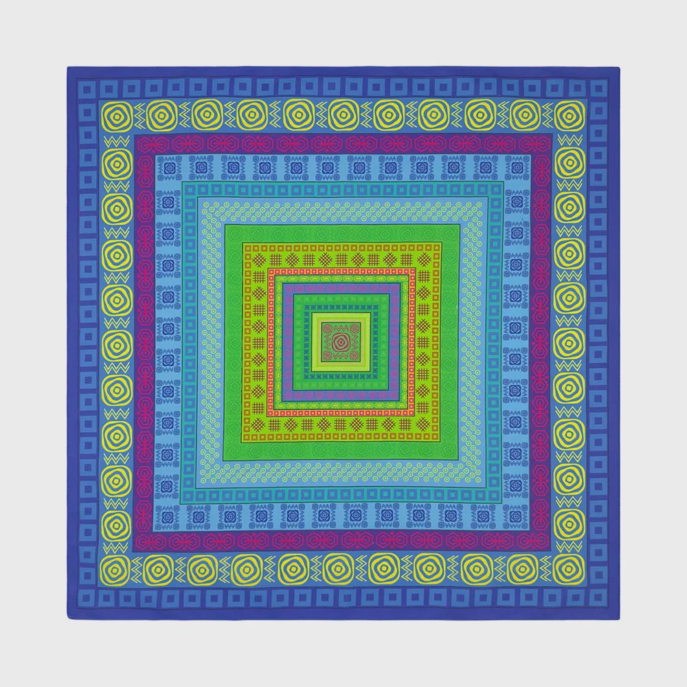 Unisex Katoenen Bandana met Dierenprint & Paisley Motief - Veelzijdig te Dragen