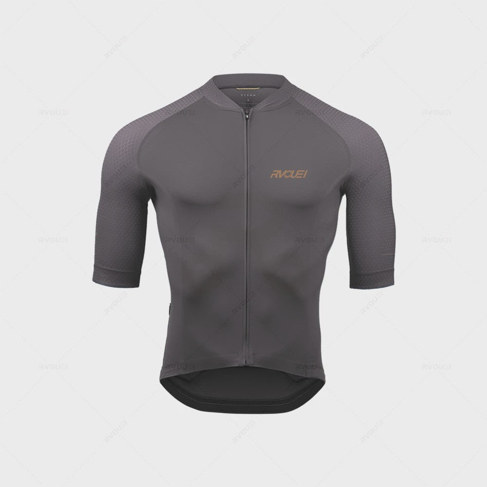 Pro Fiets Kleding Set Heren - Ademend Wielrenpak met Bib Shorts