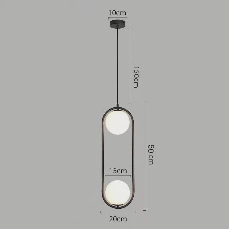 Moderne LED Hanglamp Goud Zwart Metaal Kooi Design - Sfeervolle Verlichting