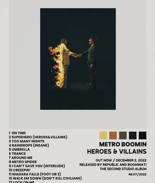 Canvas Poster: Drake & Eminem Album Covers - Hip Hop Wall Art