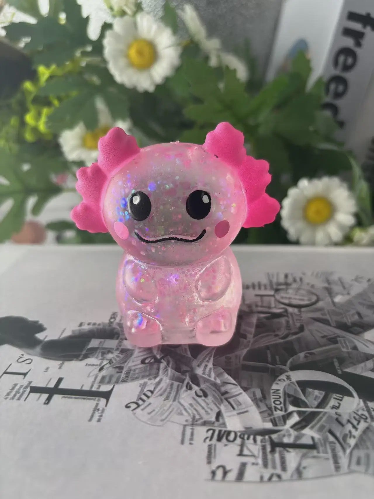 Axolotl Squeeze Soft Squishy Stretchable Stress Relief Perfect for Halloween Christmas Birthday Party Favor Classroom