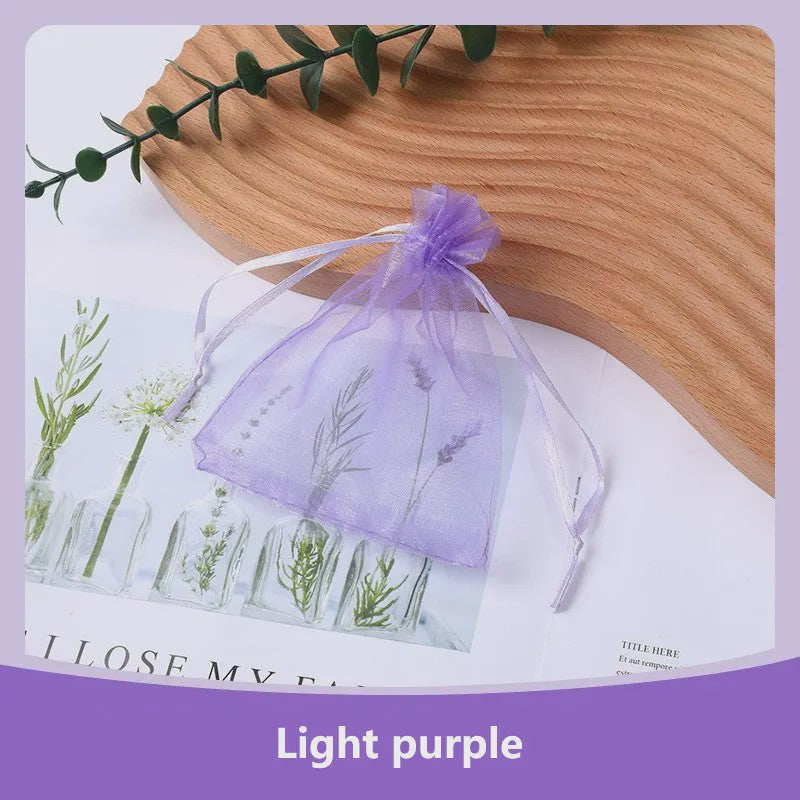 100x Organza Zakjes - Cadeau, Sieraden & Feest - Diverse Maten & Kleuren