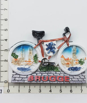 België Koelkastmagneet - Souvenir & Reistafel voor Huisdecoratie