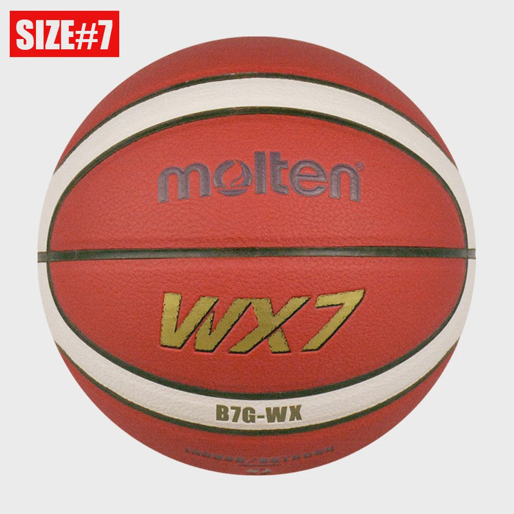 Molten BG3100 Basketbal: Officiële Maat 7, 6, 5 | PU Leer | Indoor & Outdoor Gebruik