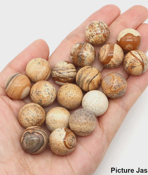 Natuurstenen Bol - Kristallen Bol voor Heling, Meditatie & Decoratie (16mm)