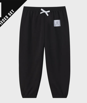 Comfortabele Kinder Shorts met Trekkoord en Elastische Taille - Jongens & Meisjes Casual Broekjes